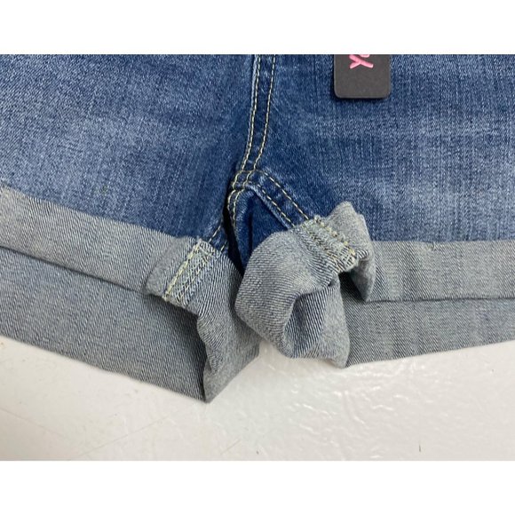 Dollshouse Juniors overalls denim shorts pants blue size 7 - Picture 12 of 12